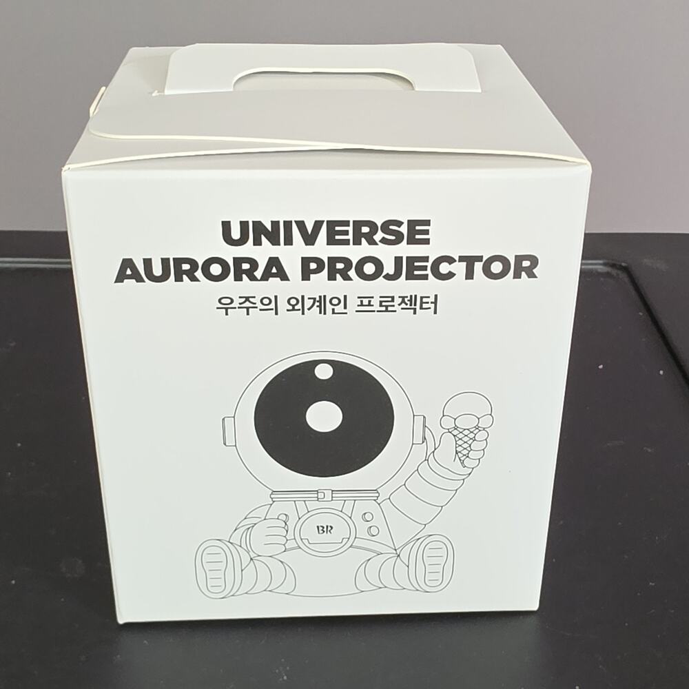SkyGo‎ Ice Cream Astronaut Starry Sky Lamp Aurora Projector USB Remote